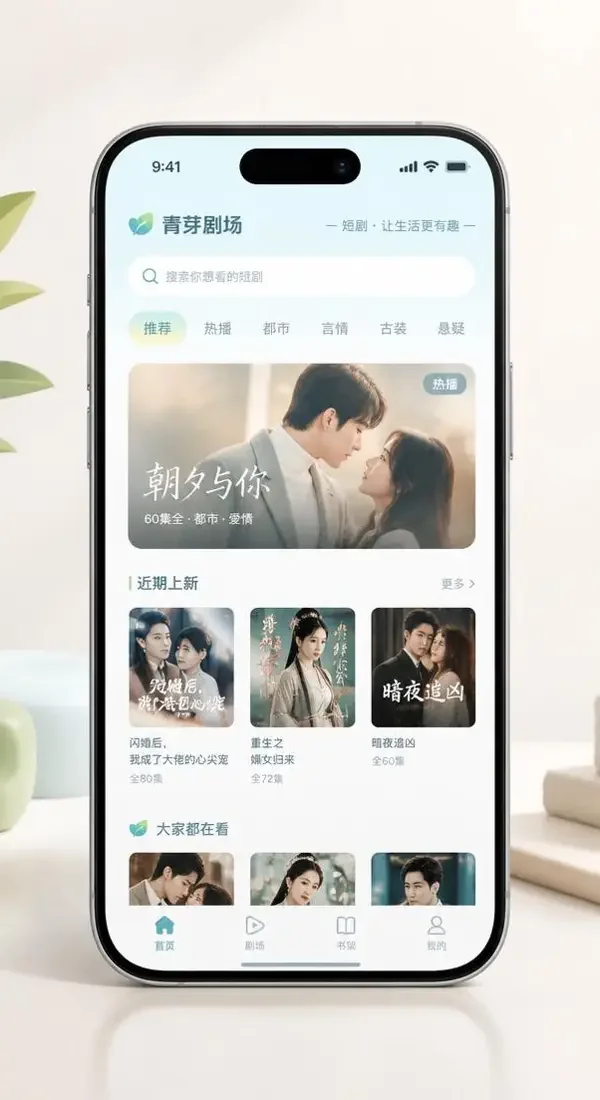 魔改版短剧 APP 界面预览
